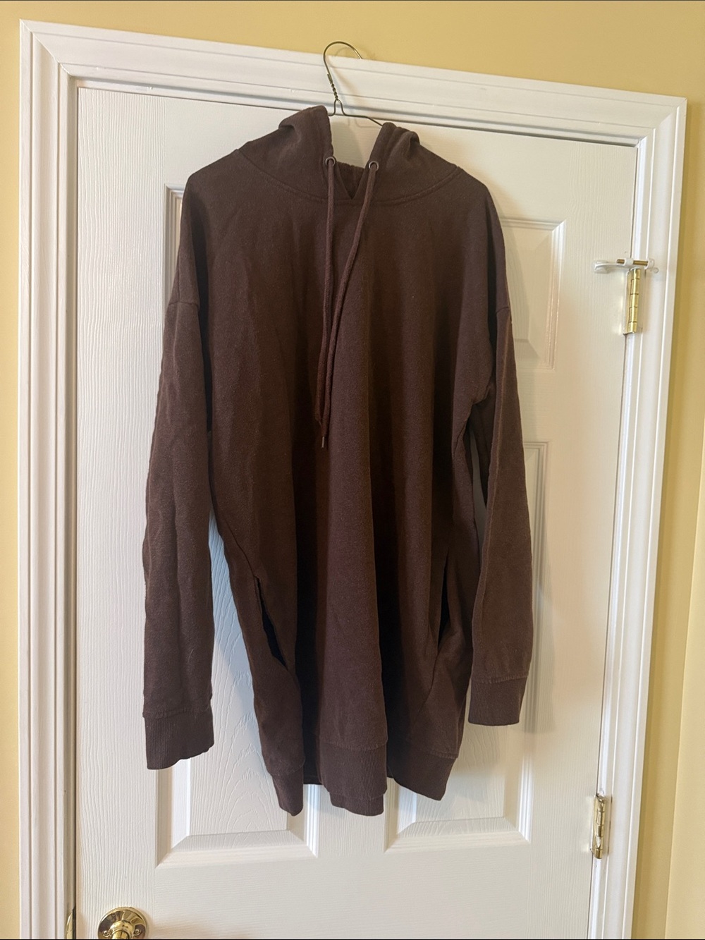 Zenana Outfitters Brown Hoodie Sweatshirt